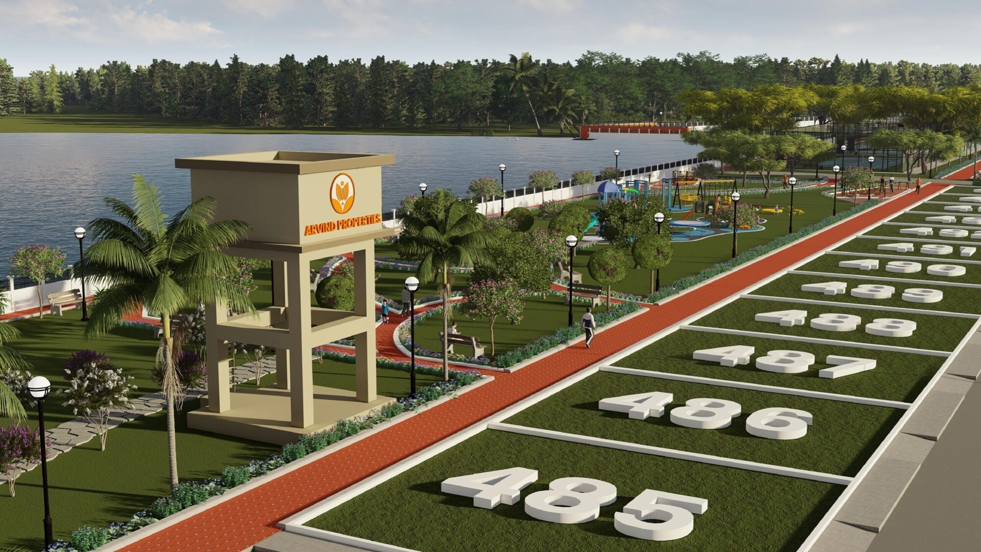 Arvind Lakeview Plot Images 1