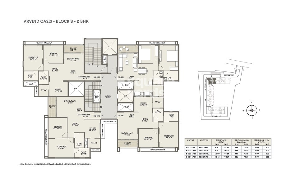 Arvind Oasis Floor Plans 2