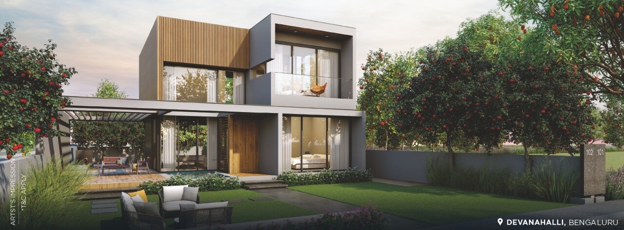 Arvind Orchards Devanahalli Villa View