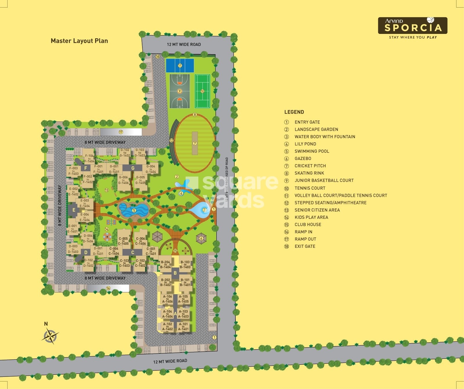 Arvind Sporcia Master Plan 1
