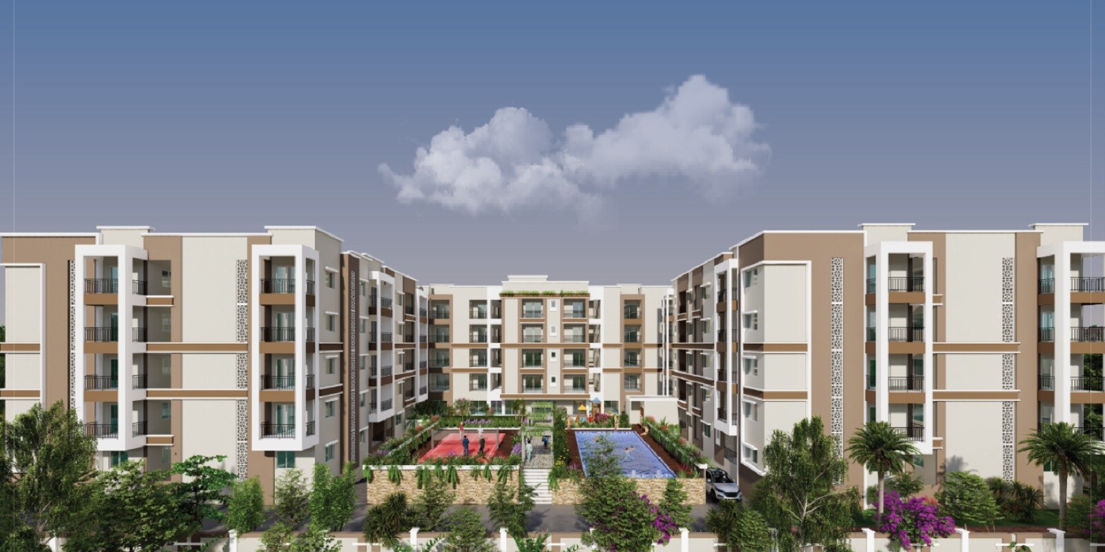 Aryav Windfields residential project in Kodigehalli