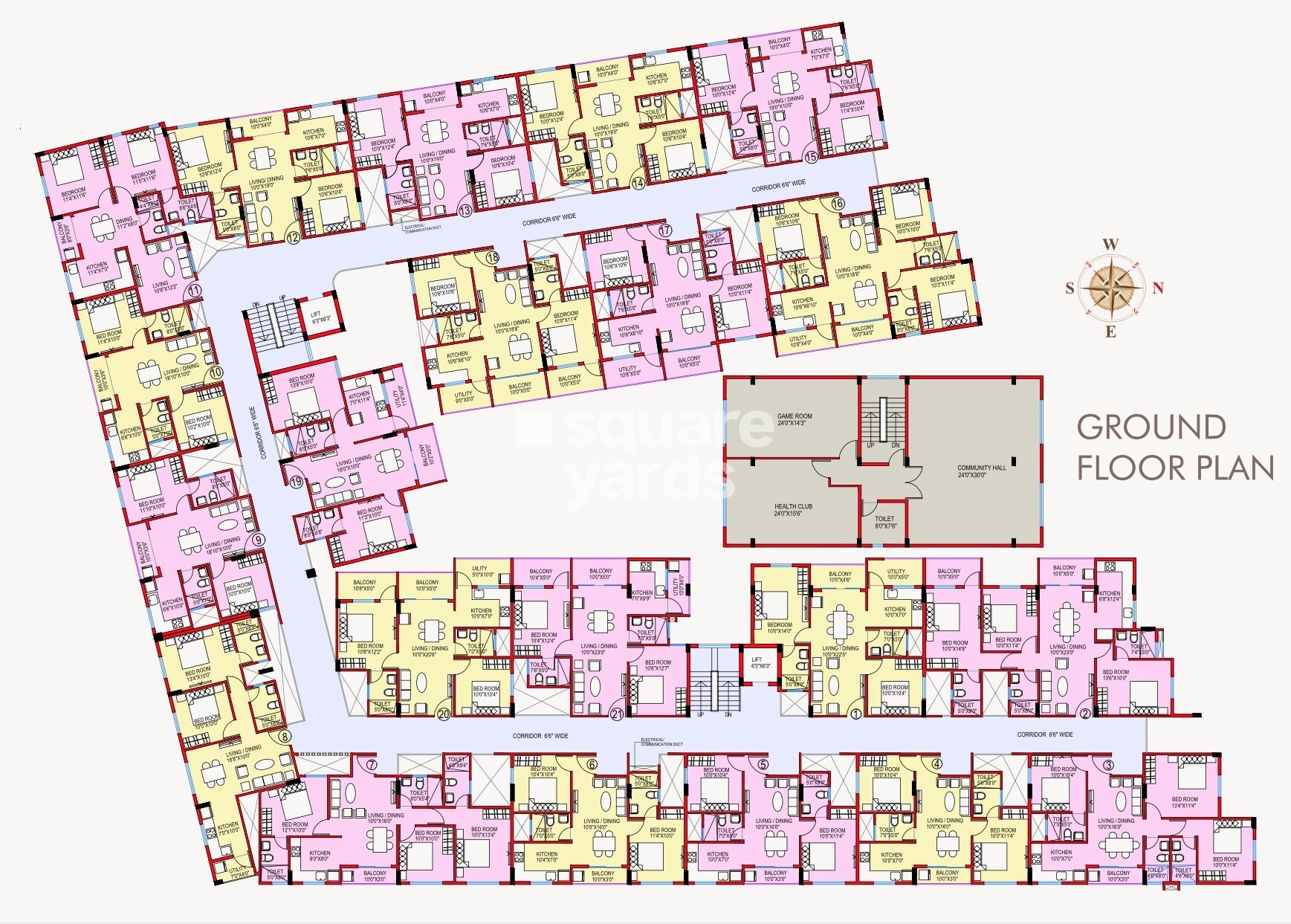 Ashish MNRST Apartment