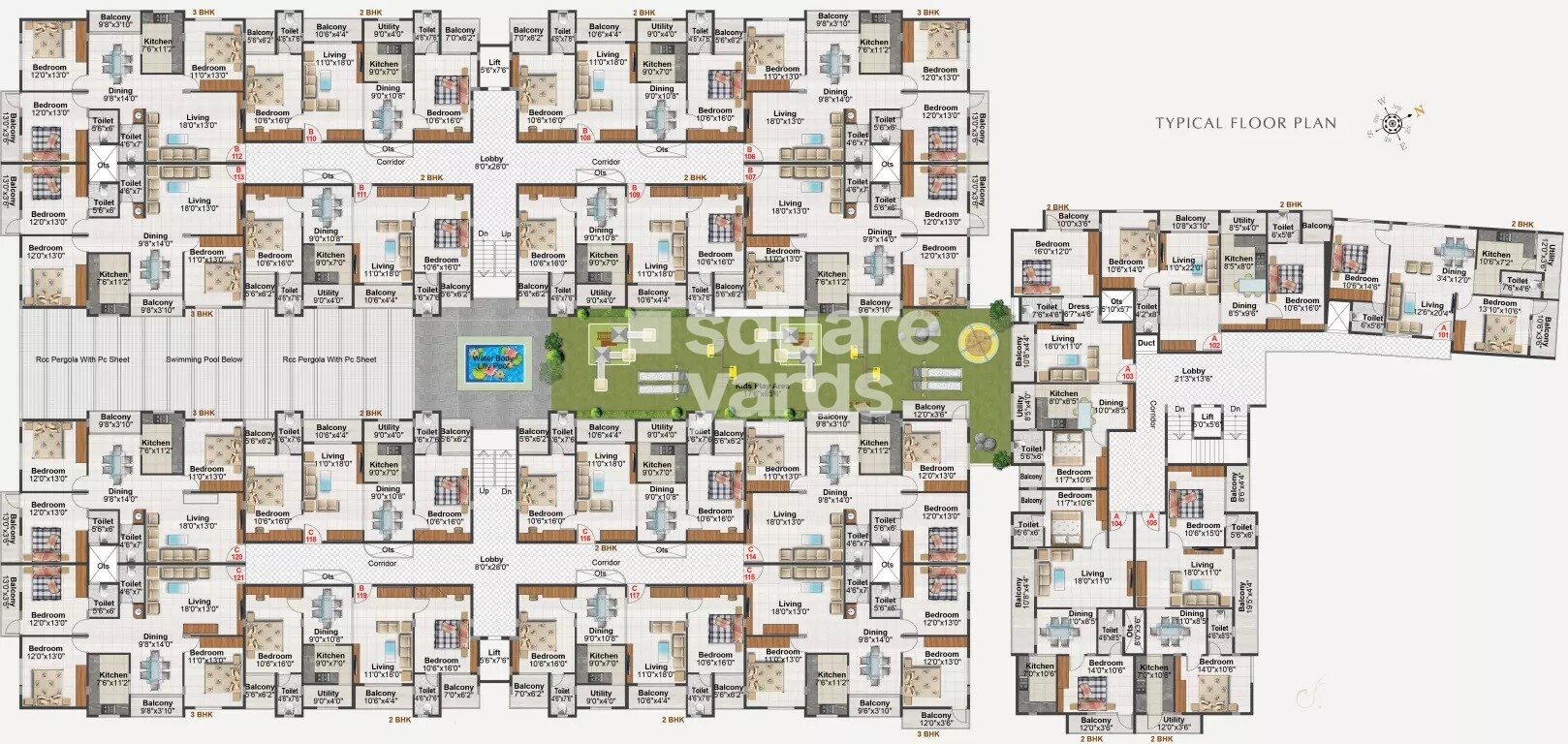 Ashwini Flora Master Plan Image