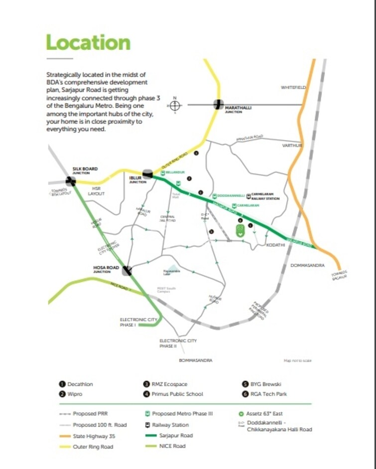 Assetz 63 Degree East Location Image