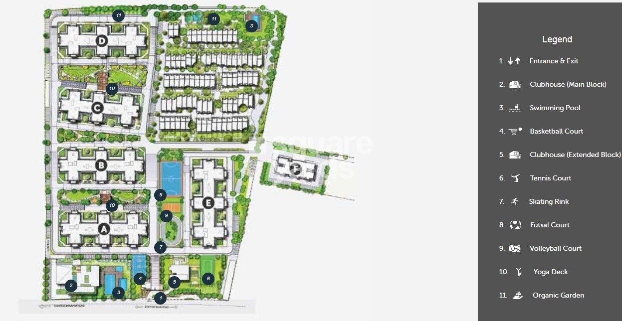 Assetz 63 Degree East Tower B Master Plan Image