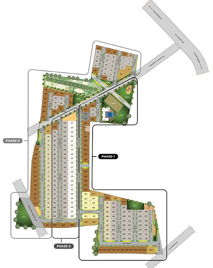 Assetz Atmos and Aura Plots Master Plan 1