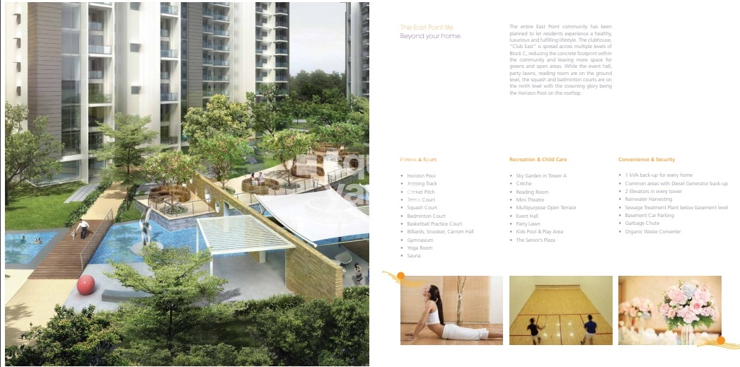 Assetz Homes East Point Amenities Features