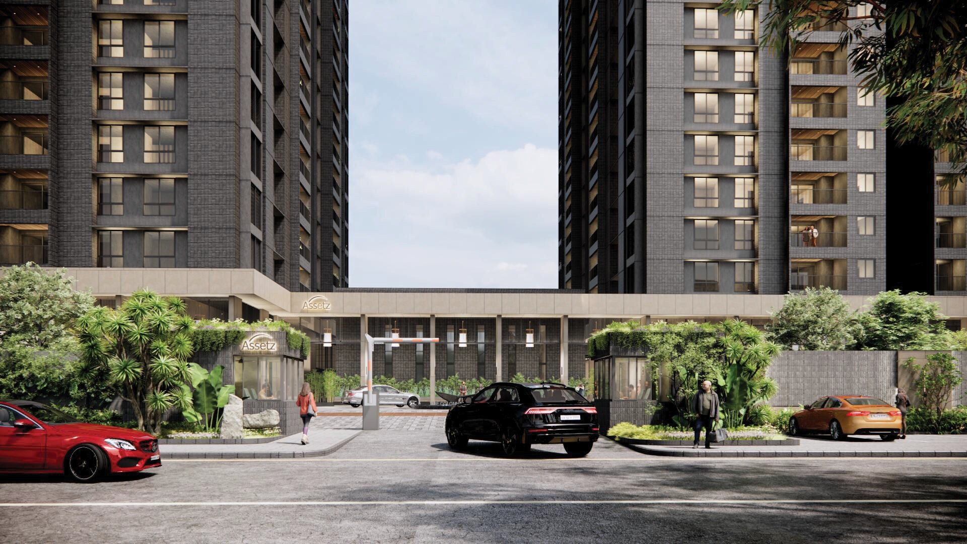 Assetz Meru And Meadow Entrance View