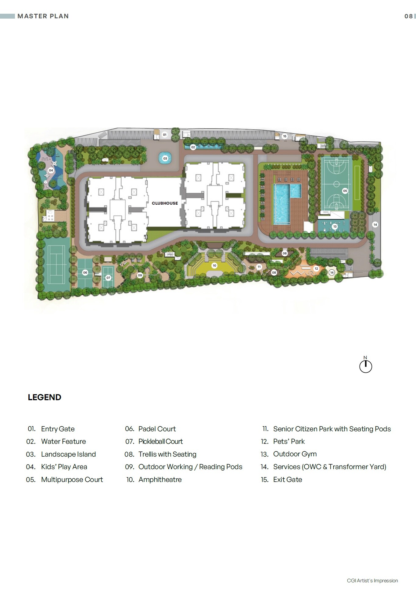 Assetz Meru And Meadow Master Plan Image