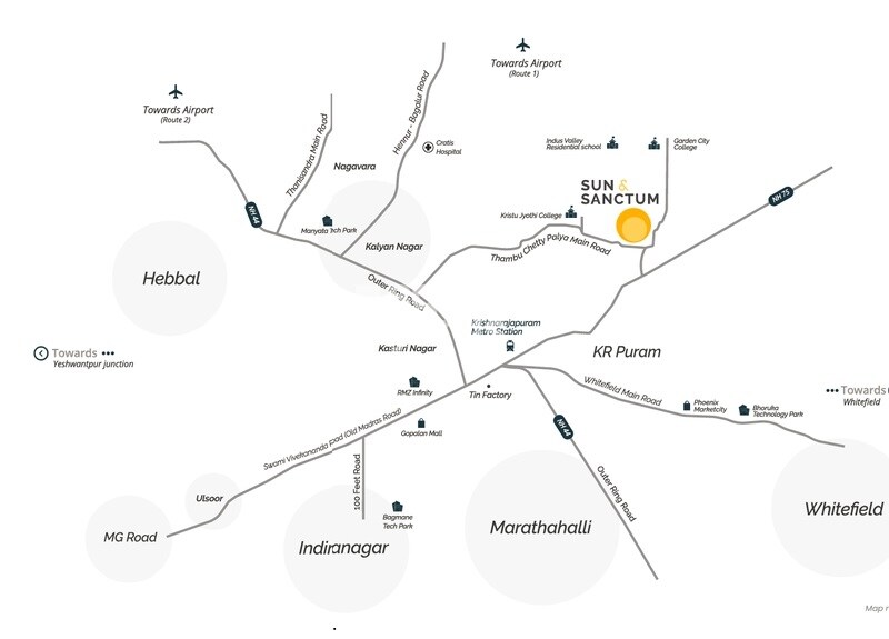 Assetz Sun And Sanctum Location Image