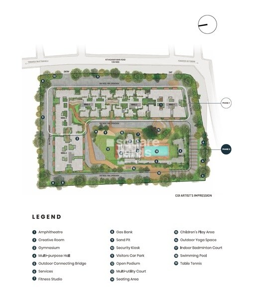 Assetz Sun And Sanctum Master Plan 1