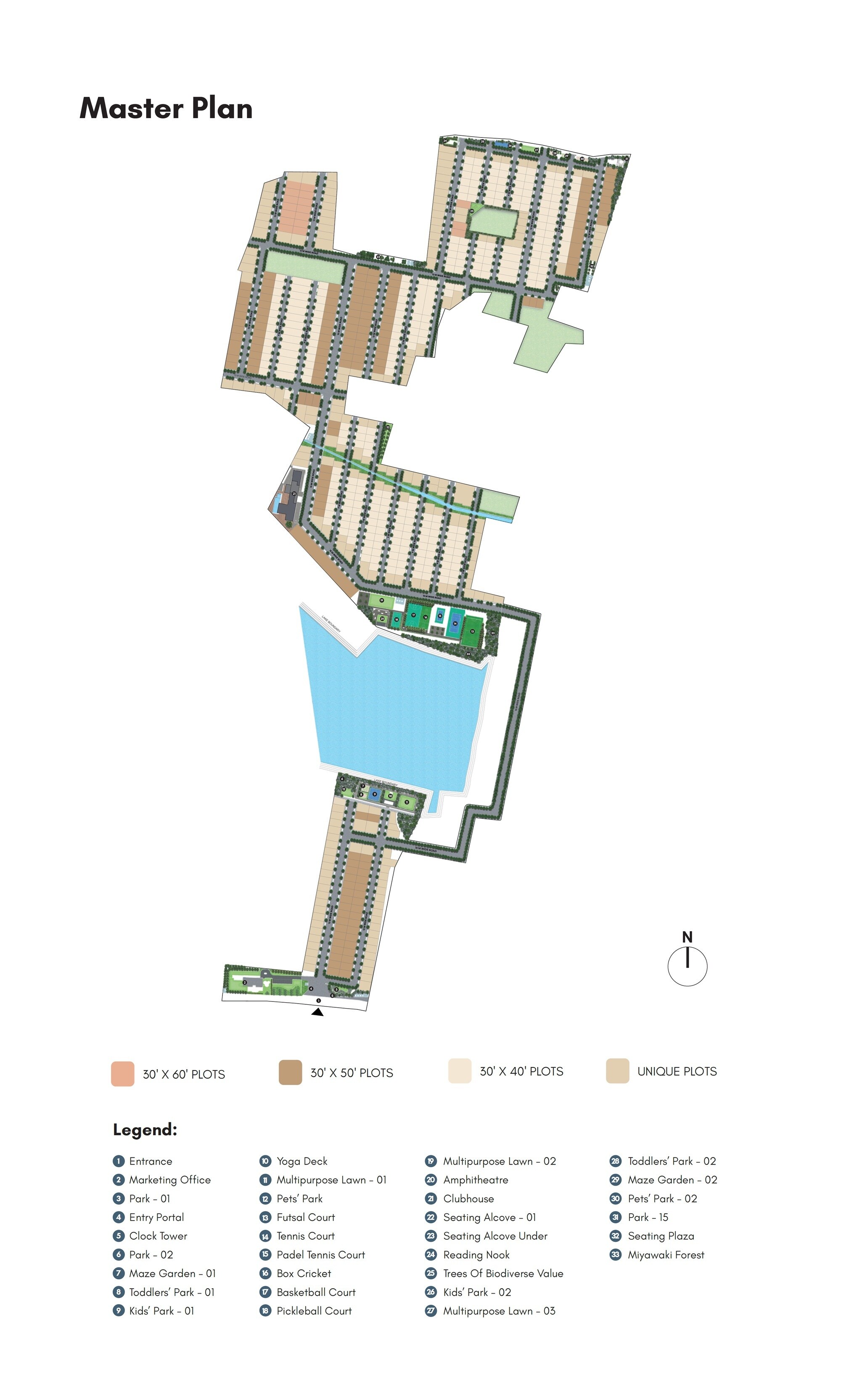 Assetz The Secret Lake Master Plan 1
