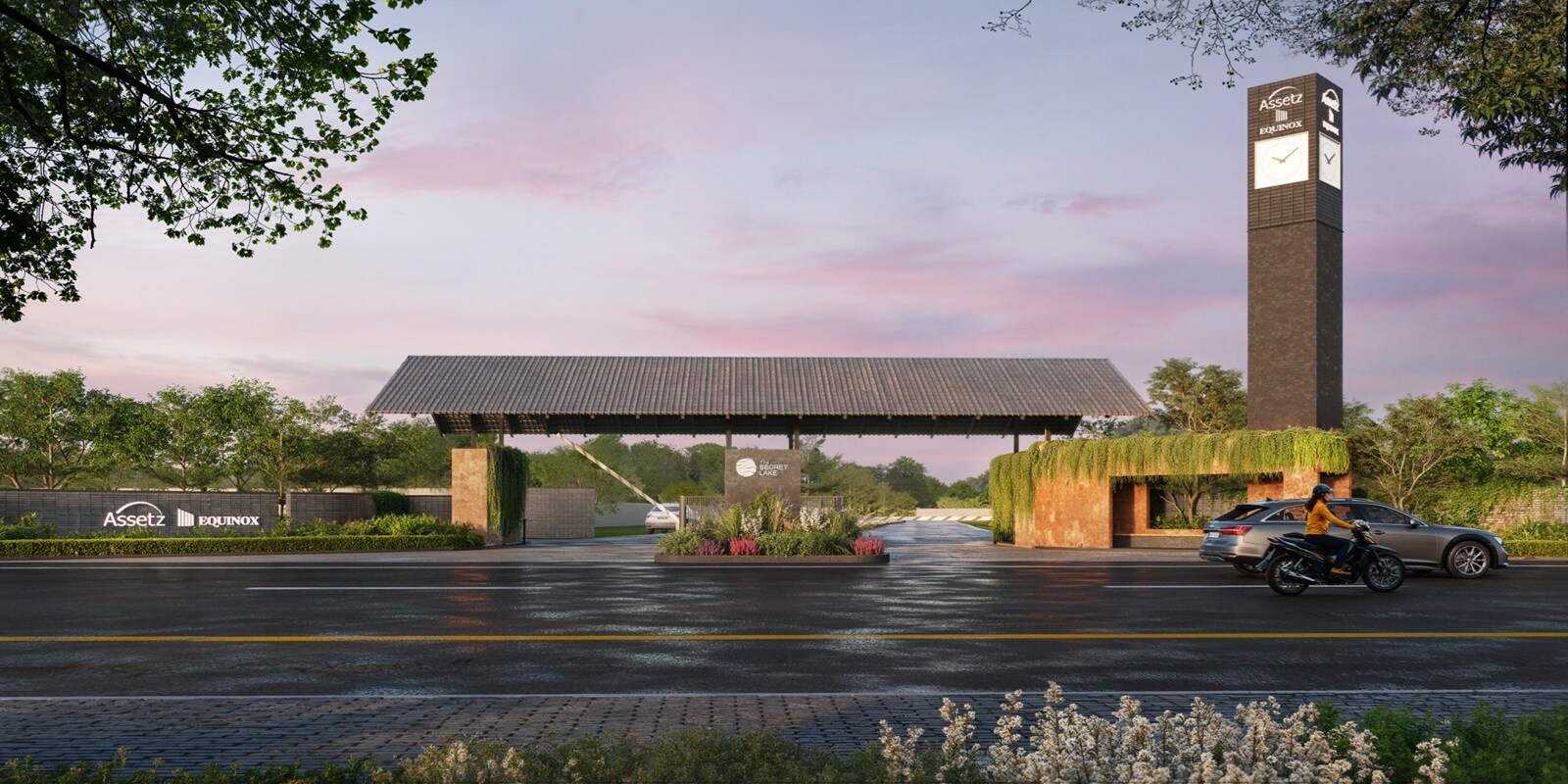 Assetz The Secret Lake residential project in IVC Road