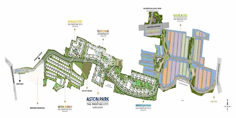 Aston Park At The Prestige City Master Plan Image 2