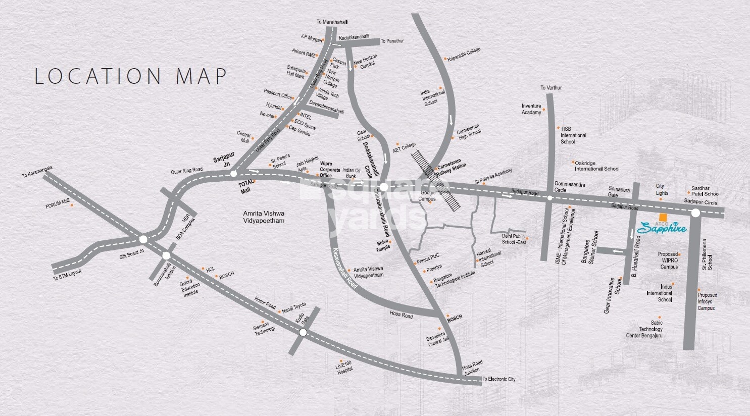 Atco Sapphire Location Image