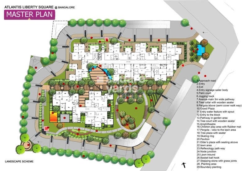 Atlantis Liberty Square Master Plan Image