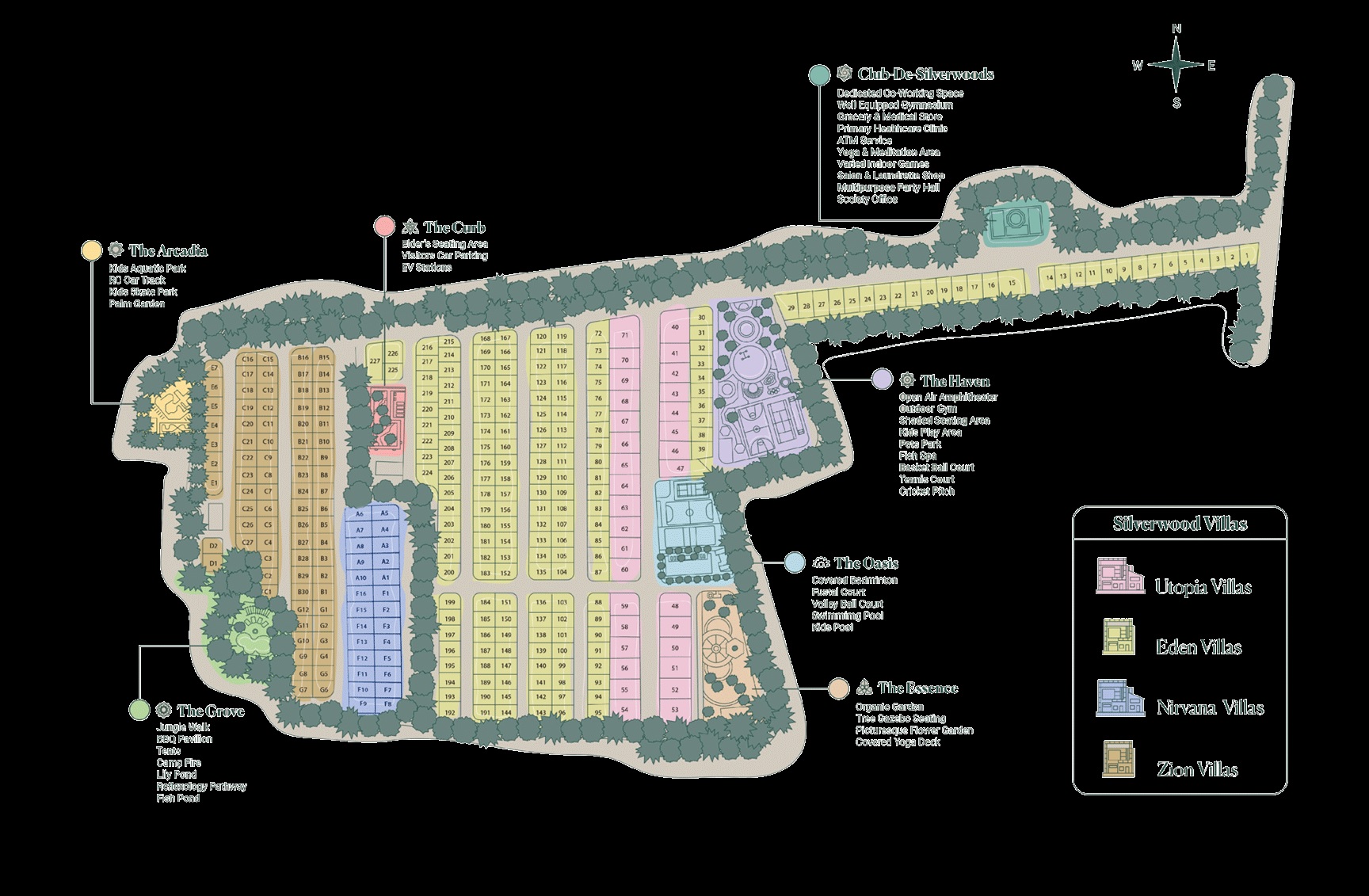 Atmos Silverwoods Master Plan Image