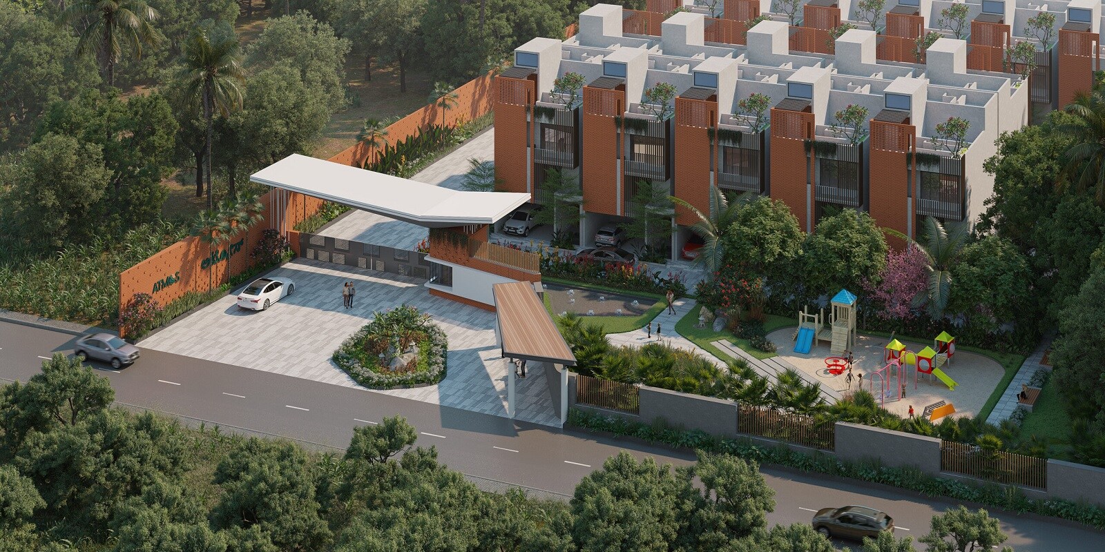 Atmos Tropicalwoods residential project in Hesaraghatta
