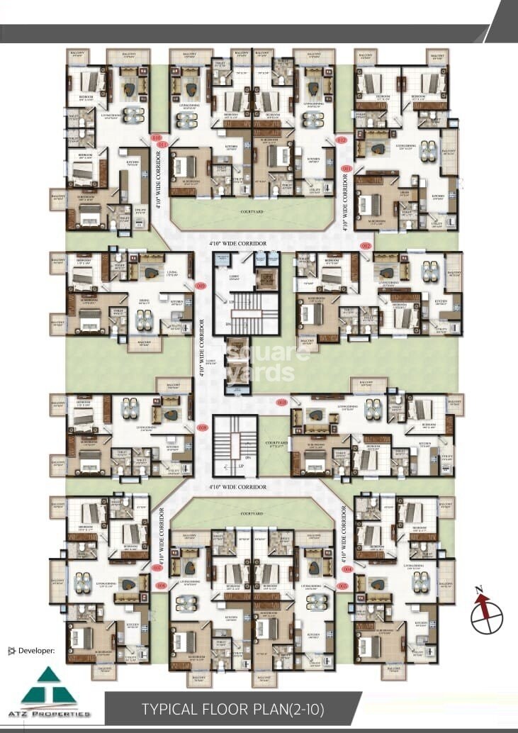 ATZ Areva Floor Plans 3