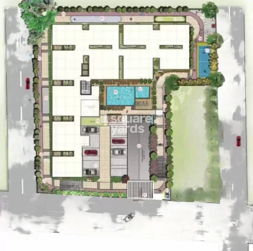 Aureal-Vardhaman_an old photo of a building with a street sign on it