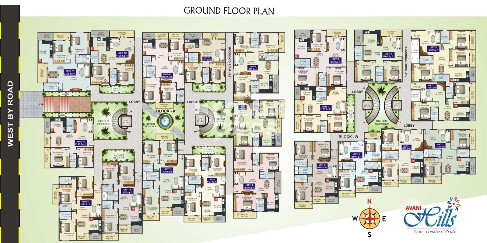 Avani Hills Master Plan 1