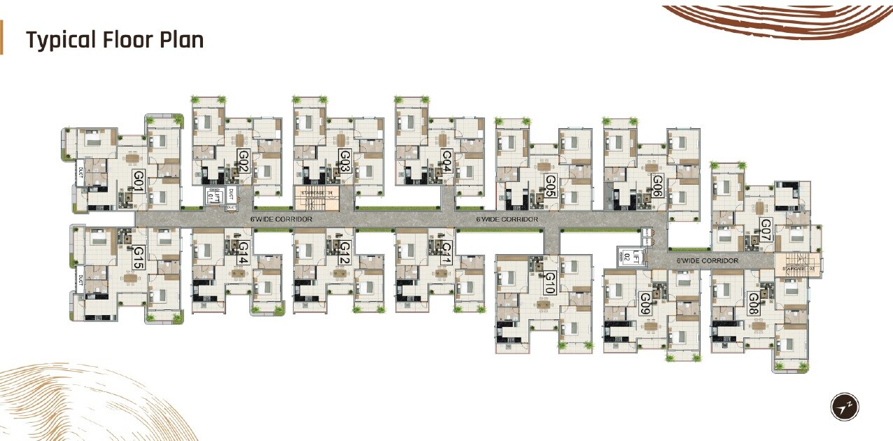 Axis Oaklyn Floor Plans