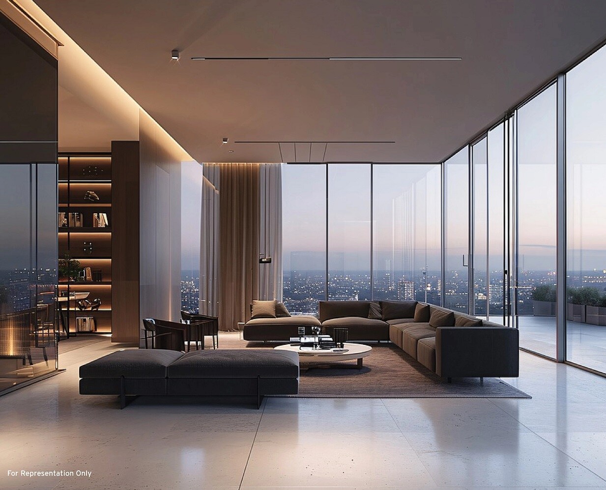 B&B Opulent Spire Apartment Interiors 1