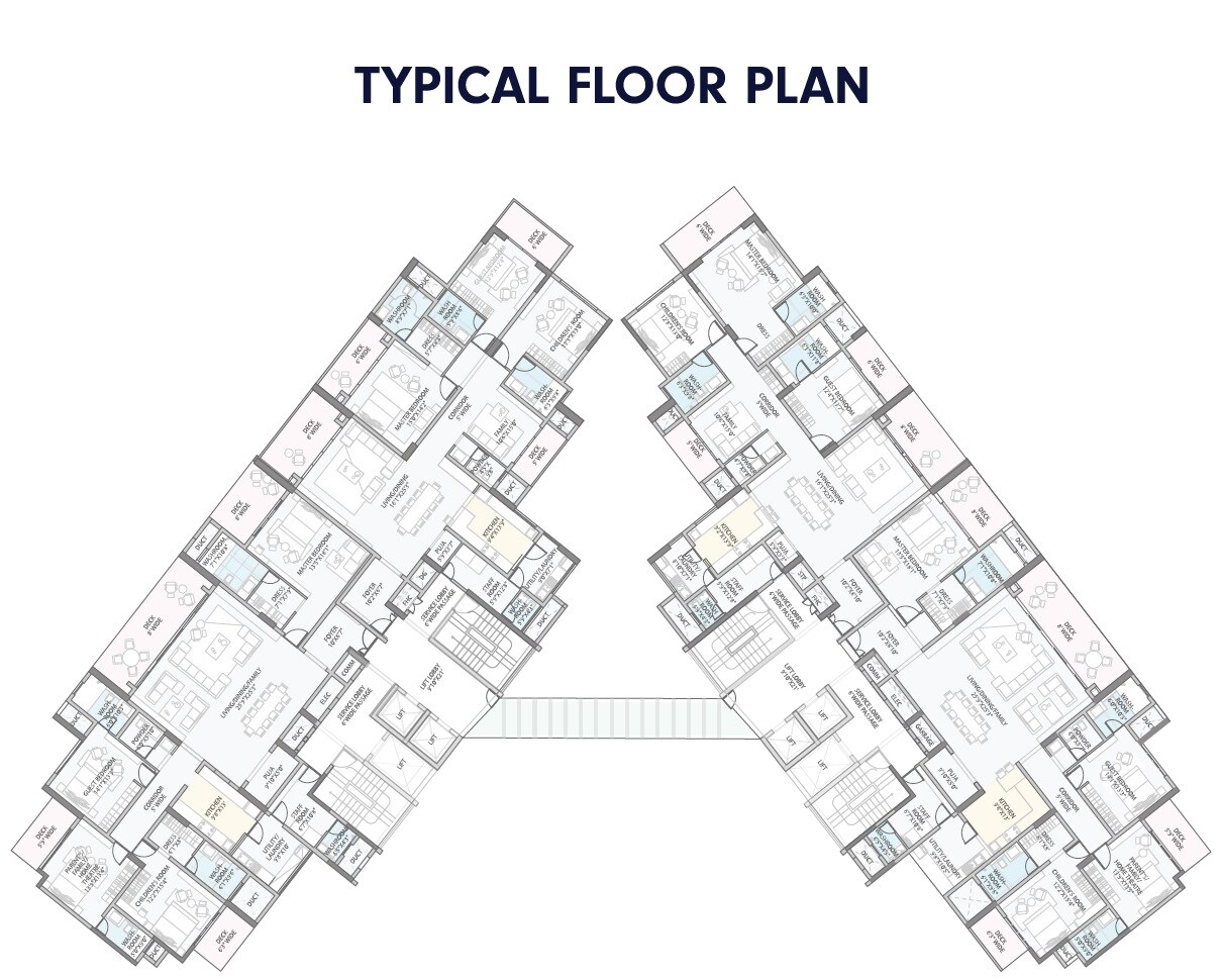 B&B Opulent Spire Floor Plans