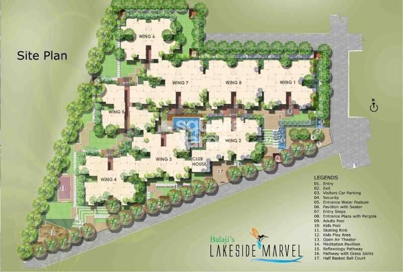 balaji lakeside marvel master plan image4