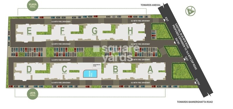 Banashree Arka Forest View Master Plan 1