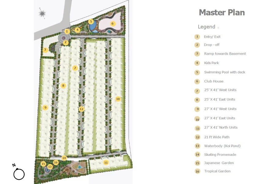 Bandu Eco Crest Master Plan 1