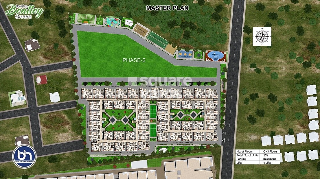 Bavisha Bentley Greens Master Plan 1