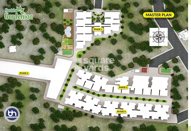 Bavisha Gardeniaa Phase 2 Master Plan Image