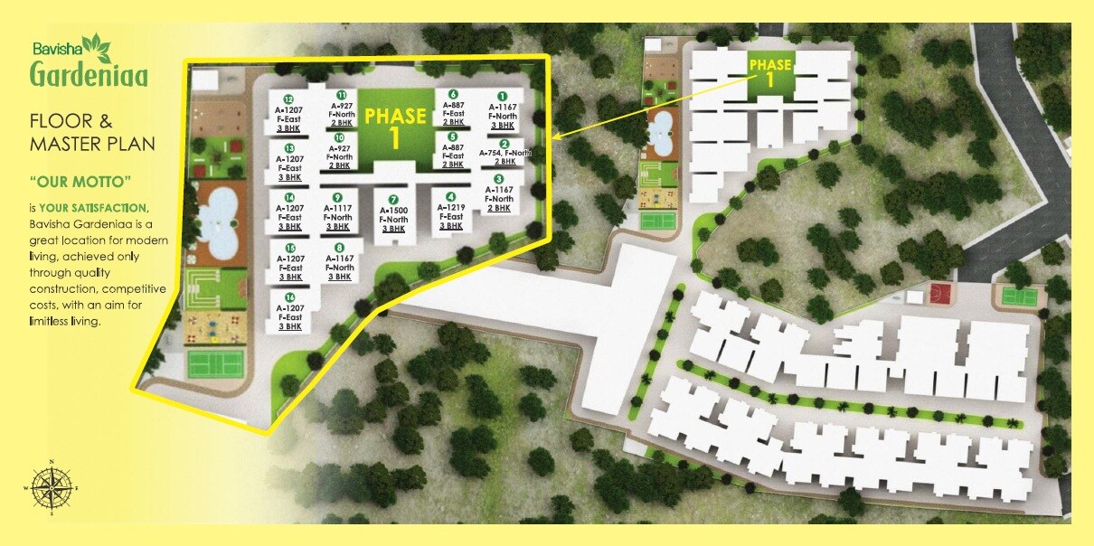 Bavisha Gardeniaa Master Plan 1