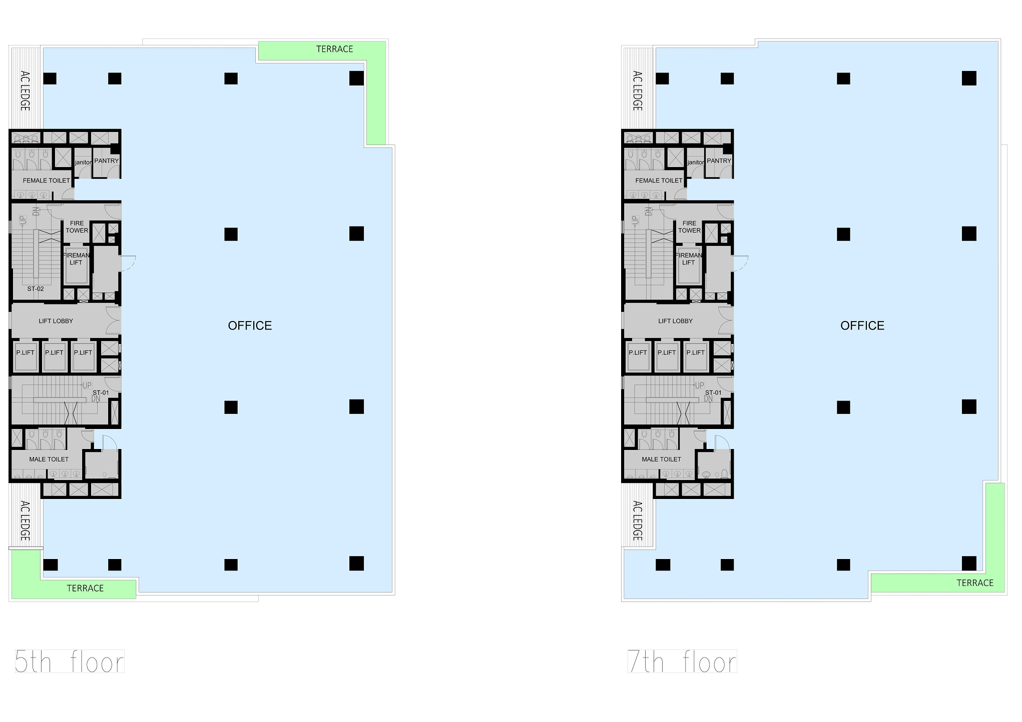 BCM Vertex Floor Plans