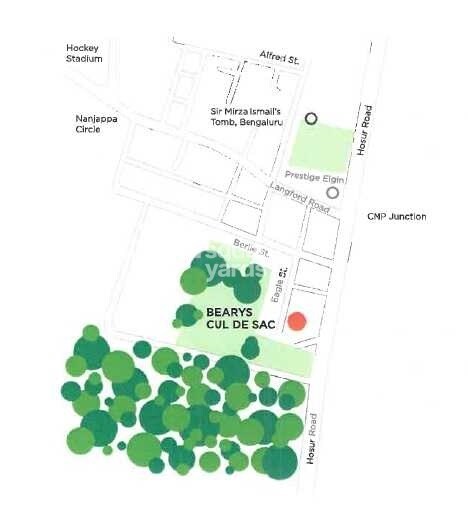 Bearys Cul De Sac Location Image