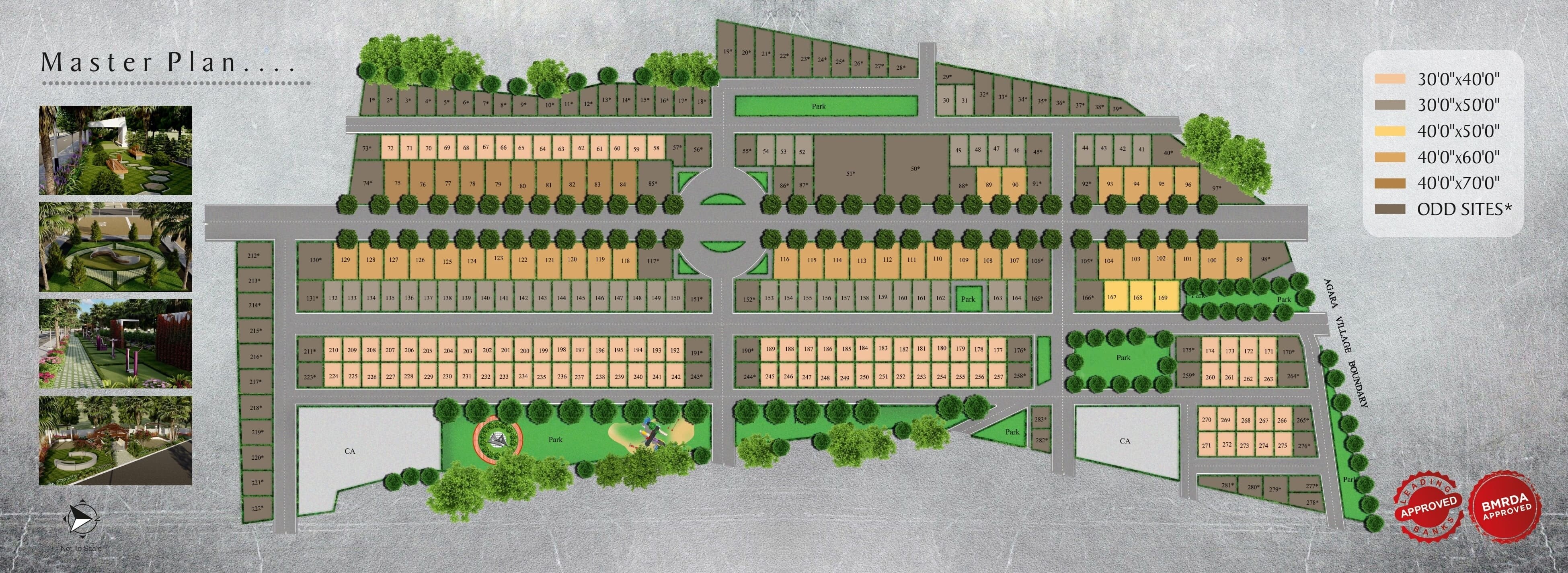 Bhanupriya Balaji Garden Master Plan 1