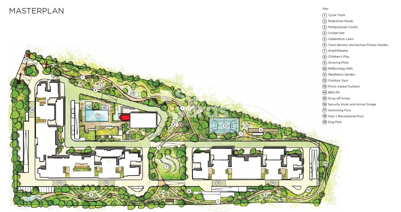 Bhartiya-City-Nikoo-Homes-6_a map of a city with a train on it