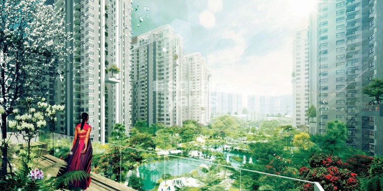 Bhartiya City Nikoo Homes II Tower View 3
