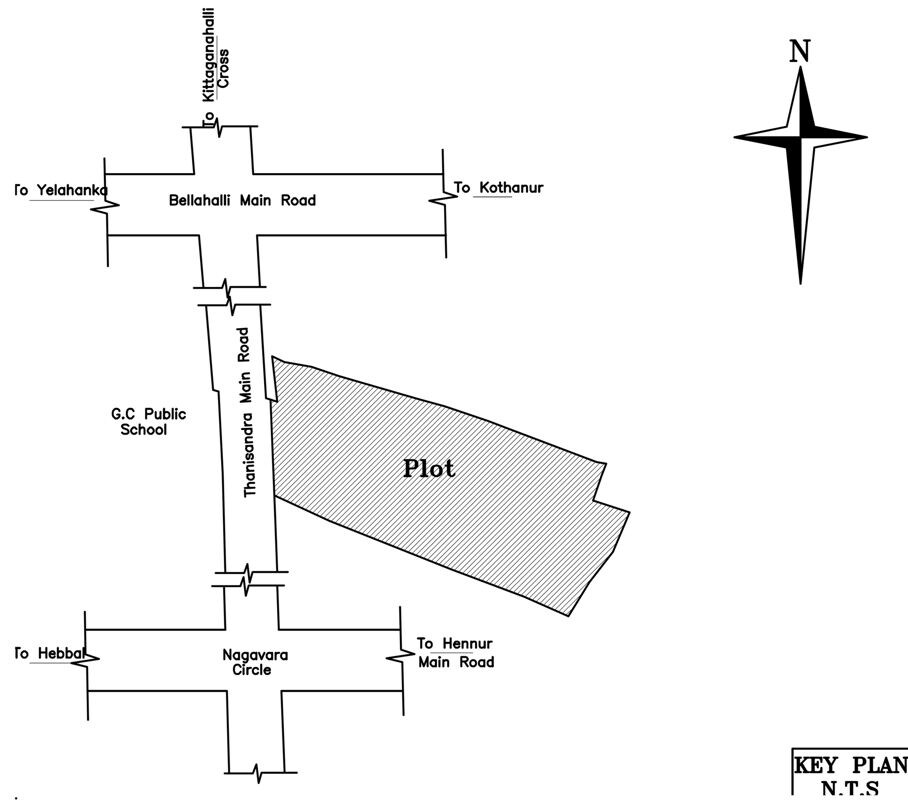 Bhartiya Garden Enclave Nikoo Homes 8 Location Image 1