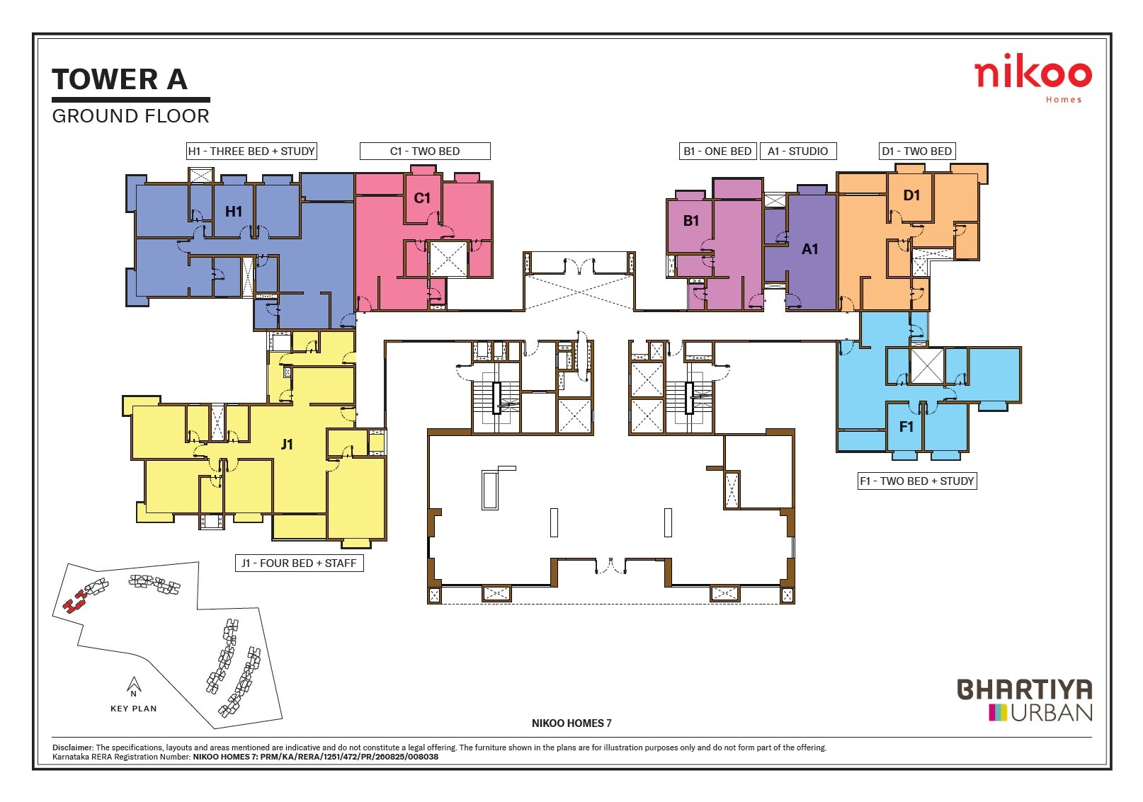 Bhartiya Garden Estate Floor Plans