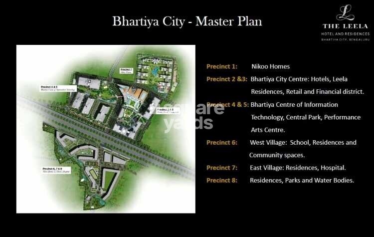 Bhartiya Leela Residences Master Plan Image