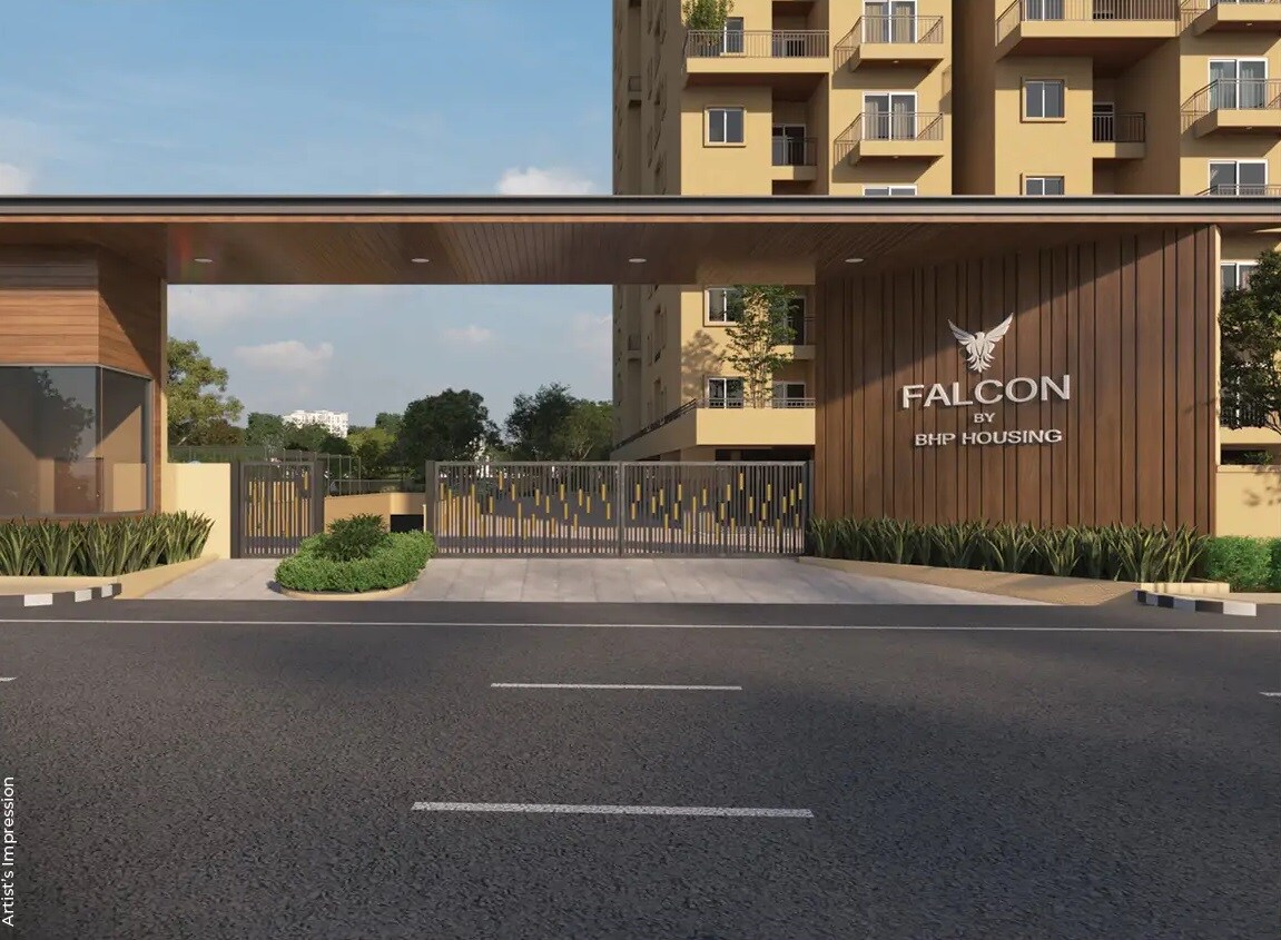 Bhavisha Falcon Entrance View