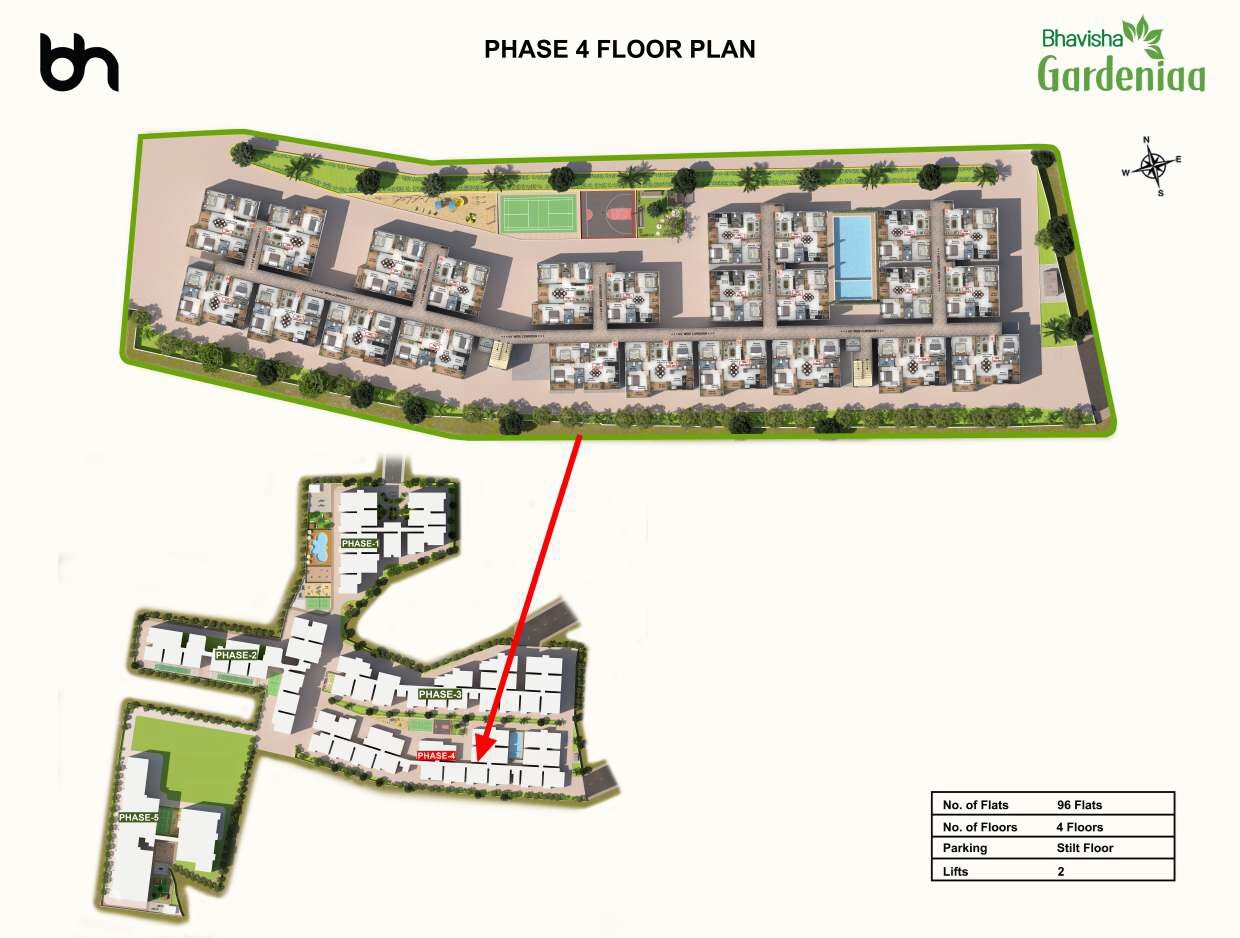 Bhavisha Gardeniaa Phase 4 Master Plan 1