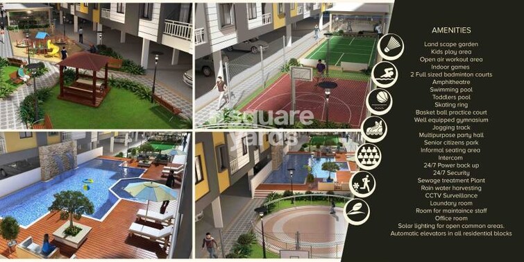 Bhavisha Urban Homes Amenities-Features