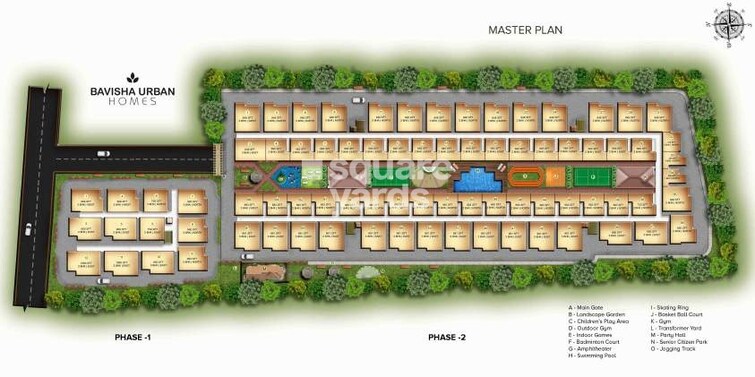 Bhavisha Urban Homes Master Plan Image