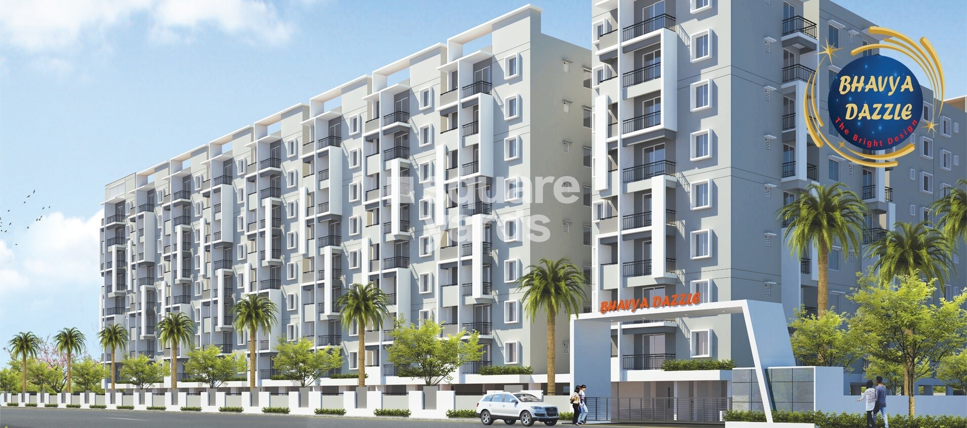Bhavya Dazzle Entrance View