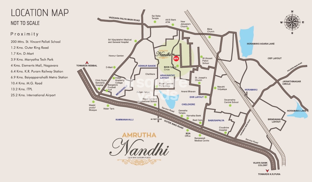 Bhoo Amrutha Nandhi Location Image