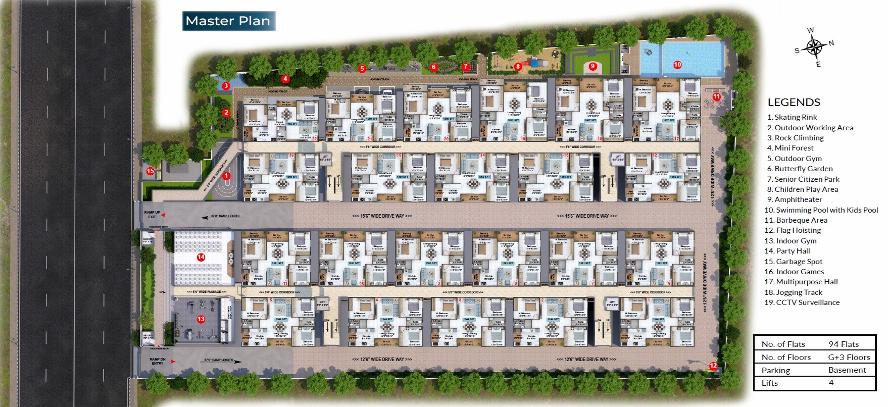 Bhoomika Mayflower Master Plan 1