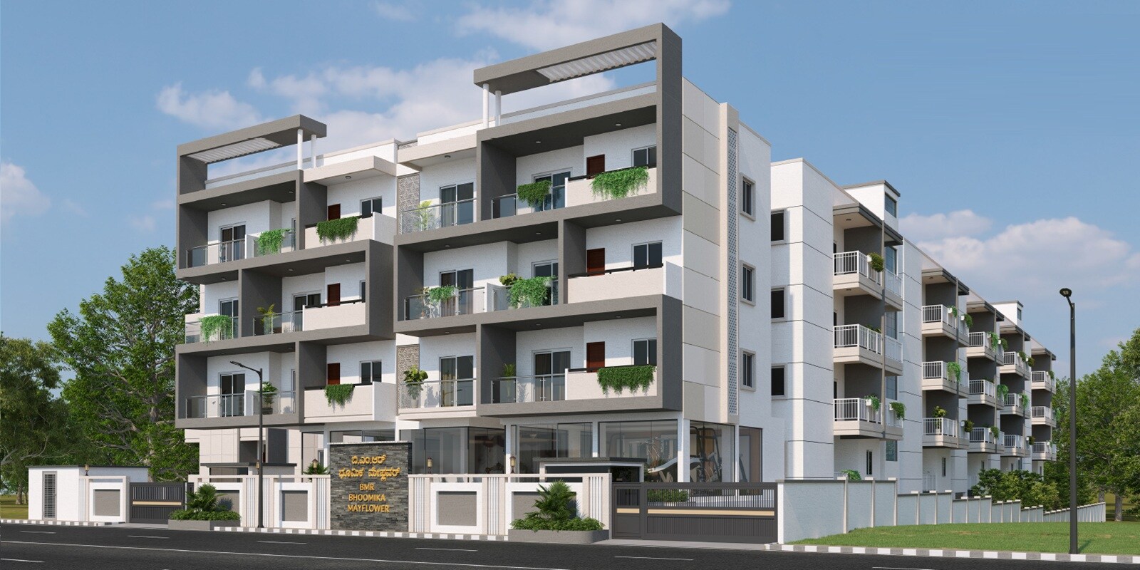 Bhoomika Mayflower residential project in JP Nagar